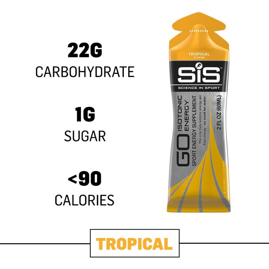 SIS GO ENERGY GEL APPLE ISOTONIC TENAGA LARI SEPEDA OLAHRAGA GU STAMINA