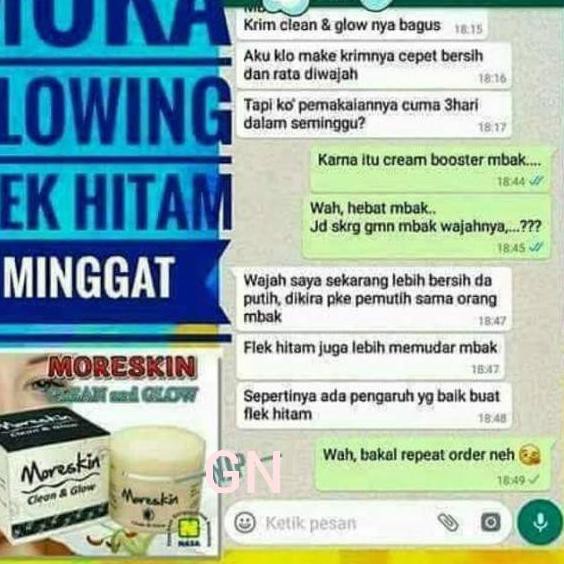 Bagus - Moreskin clean and glow - moreskin clean n glow