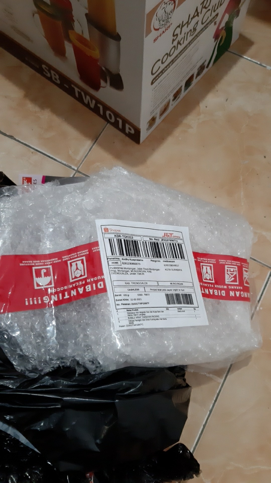 Bubble Wrap Tambahan Packing