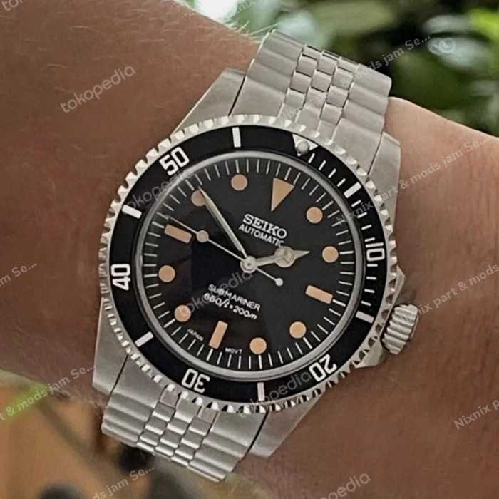 jam tangan ori original Jam tangan pria Seiko Mod Sub 660 ft murah termurah