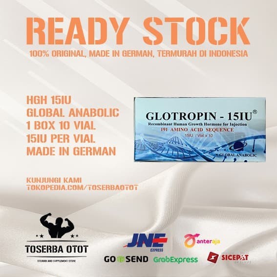 Hgh Glotropin 15 iu global anabolic original termurah gh growth hormon