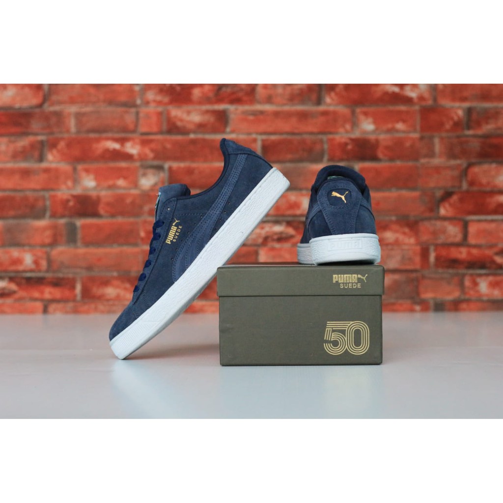 PUMA SUEDE NAVY LIST BLUE ORIGINAL