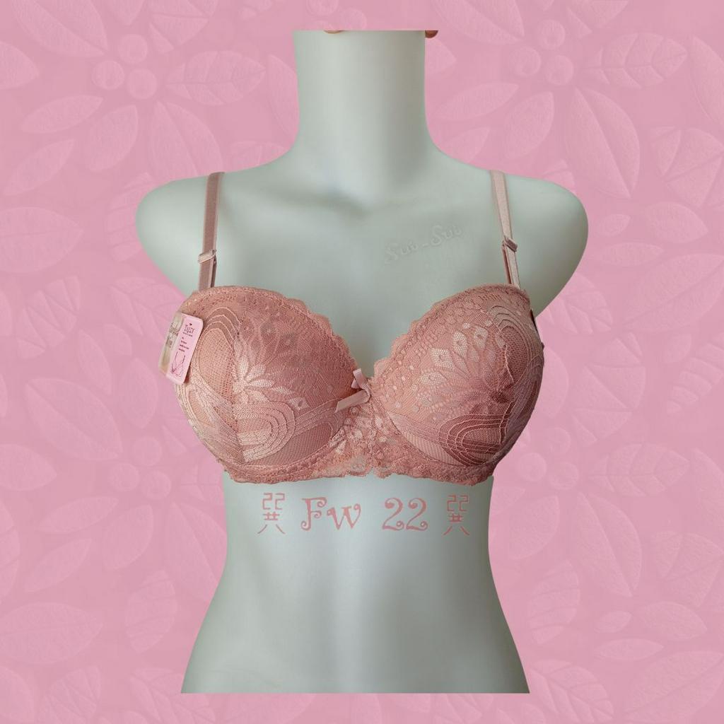 Push Up Bra Half Cup Tally 8881 Bra Kawat dengan Brukat