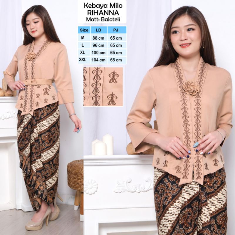 Kebaya encim modern kebaya wisuda, pesta, kantoran, senada wanita-3