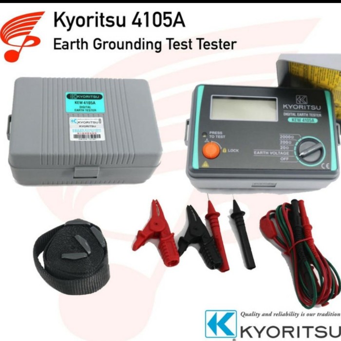 earth tester / grounding tester KYORITSU 4105A