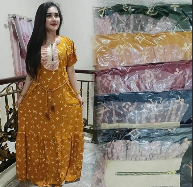 Maxidress arab renda Talita elvi / Maxidress / Dress busui  dress Daily / Dress kekinian