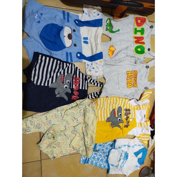 PL baju bayi Newborn sampai 9 bulan laki-laki dan perempuan
