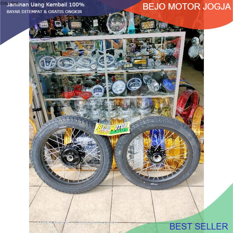 paket ban set rx king tapak lebar ring 18