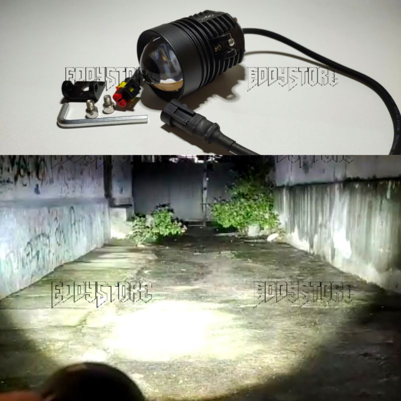 LAMPU TEMBAK KZ60 CAHAYA LAMPU PUTIH  TIPE CUT OFF