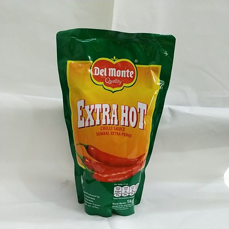 

sambal delmonte extra hot UK 1kg