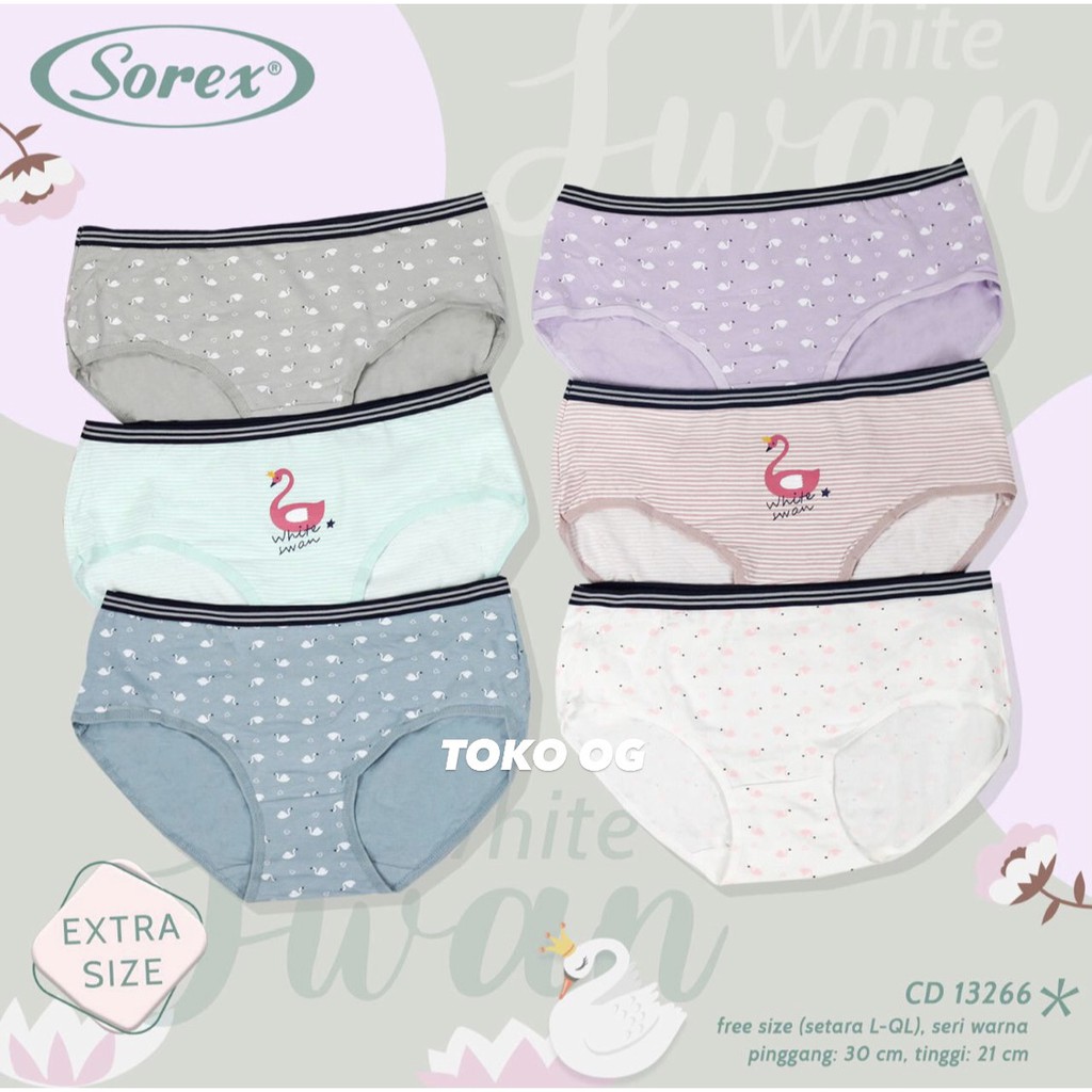 CELANA DALAM ANAK TANGGUNG / REMAJA / ABG PEREMPUAN SOREX MOTIF LUCU TERBARU ABSTRAK FREESIZE 31261 / 13266 / 13264 / 13281