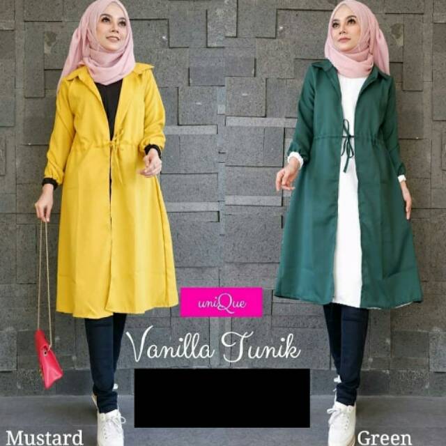 4CM Vanilla tunik nyatu dg daleman