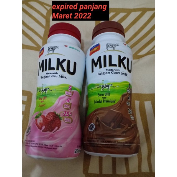 

milku susu uht 200ml
