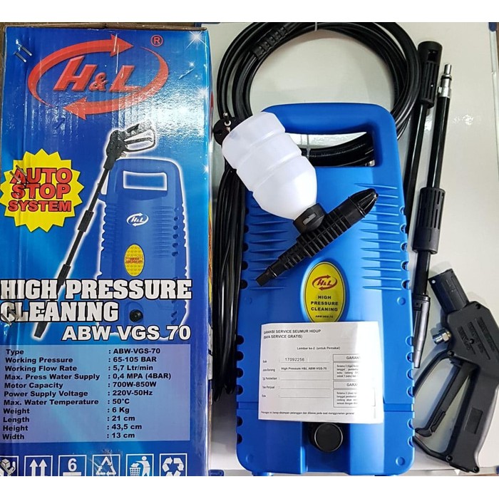 Mesin Steam Mobil / Jet Cleaner Lakoni Laguna 70