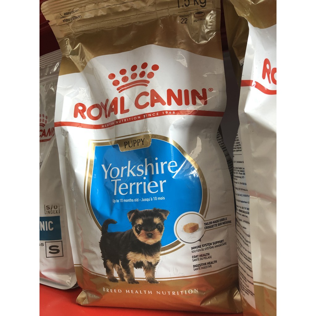 ROYAL CANIN YORKSHIRE TERRIER PUPPY 1.5KG MAKANAN ANJING FRESHPACK