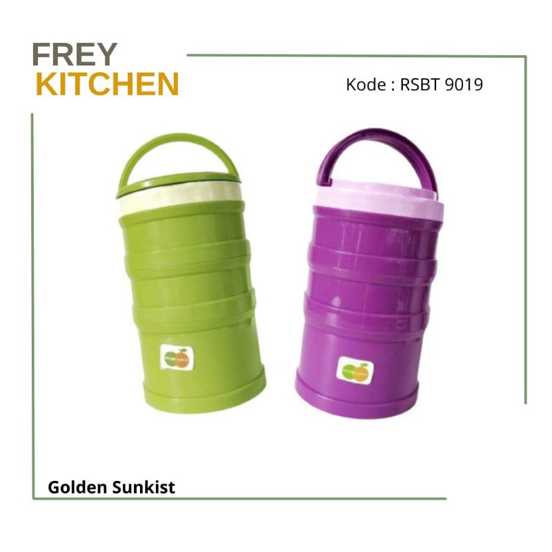 Rantang Susun 3 Bulat RSBT9019