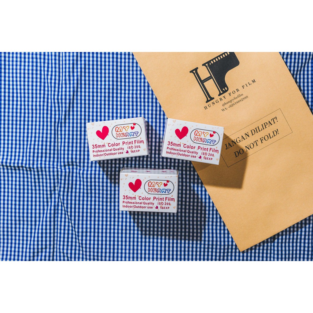 My Heart 35mm (8 Exposure) - Hungry For Film - HFF