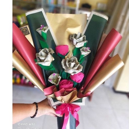 Buket uang asli//kado ultah//kado pernikahan