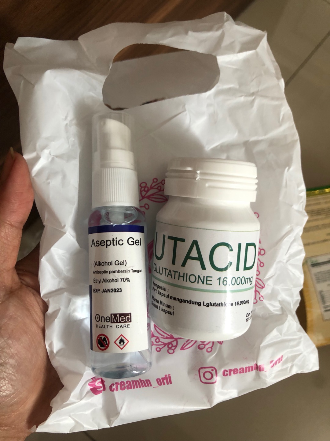 GLUTACID (SUPLEMEN PEMUTIH KULIT) Murni glutathione