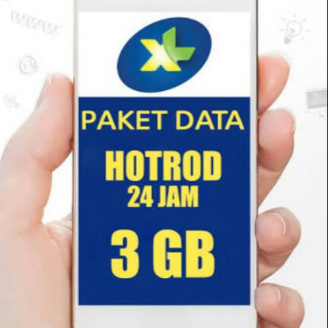 Paket Data XL HotRod 3GB