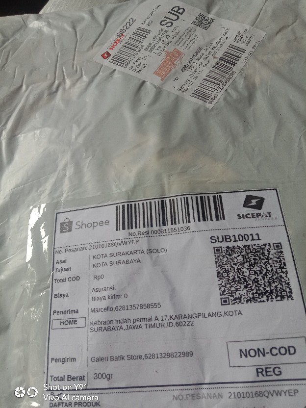 Argo Lawu Kemeja Batik Pria Full Furing Bahan Katun Halus By Batik Asmara