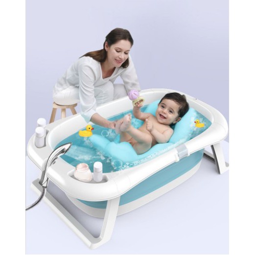 ember bak mandi bayi lipat baby foldable portable bathub premium