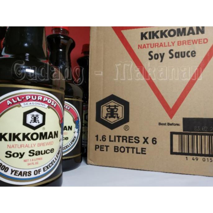 

Sale Kikkoman Soy Sauce 1.6 Liter - Ekstra Bubble
