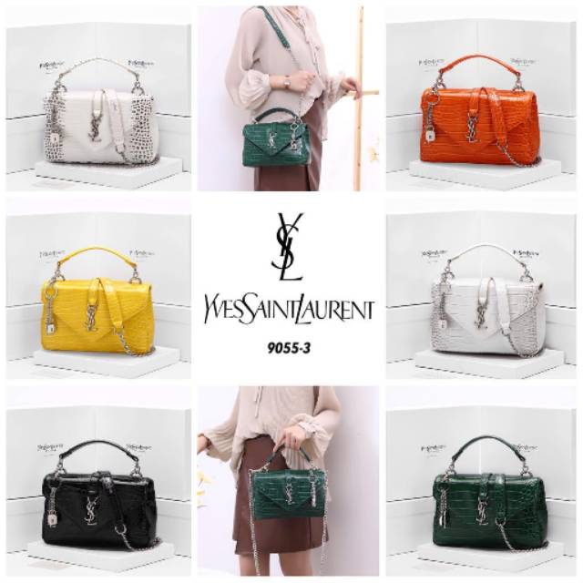 Ysl classic collage *Croc Series* 9055