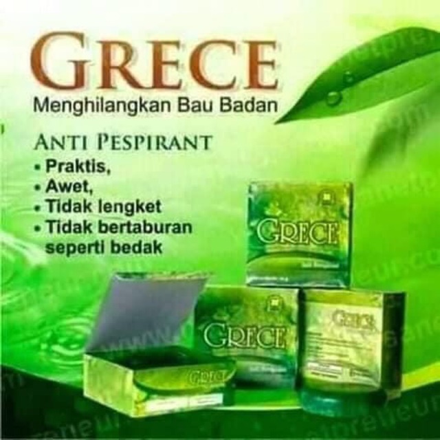 

Grece Herbal NASA menghilangkan bau badan