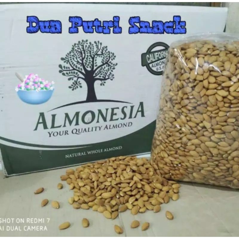 

Almond matang panggang. 10kg