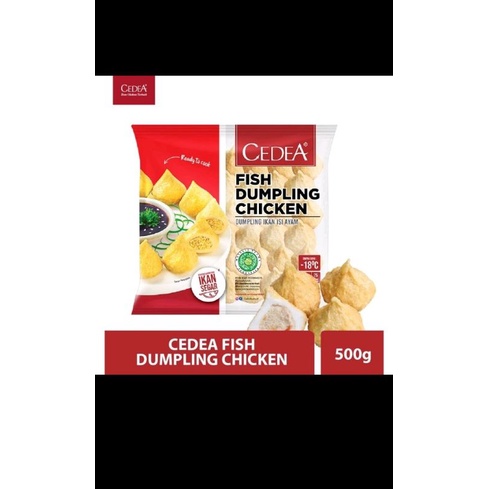 

Dumpling Ayam Cedea Fish Dumpling Chicken 500gr Dumpling Ikan Isi Ayam Frozen