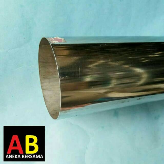 Pipa Bulat Stainless Steel 2.5in Tebal 1.2mm