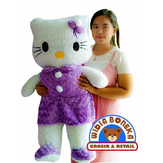 Boneka Hello Kitty mbo 1 Meter Besar / Big