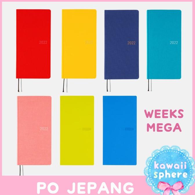 

Office & Stationery | Buku Tulis | Hobonichi Techo 2022 Weeks Mega | Hobonichi 2022 | Best Seller