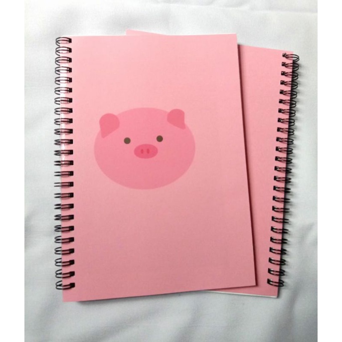 

BUKU CATATAN/NOTEBOOK SPIRAL A5 COVER PIGGY