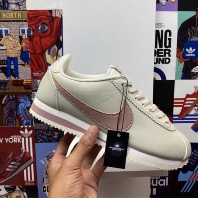 SEPATU NIKE CORTES LITHER BON WOMEN