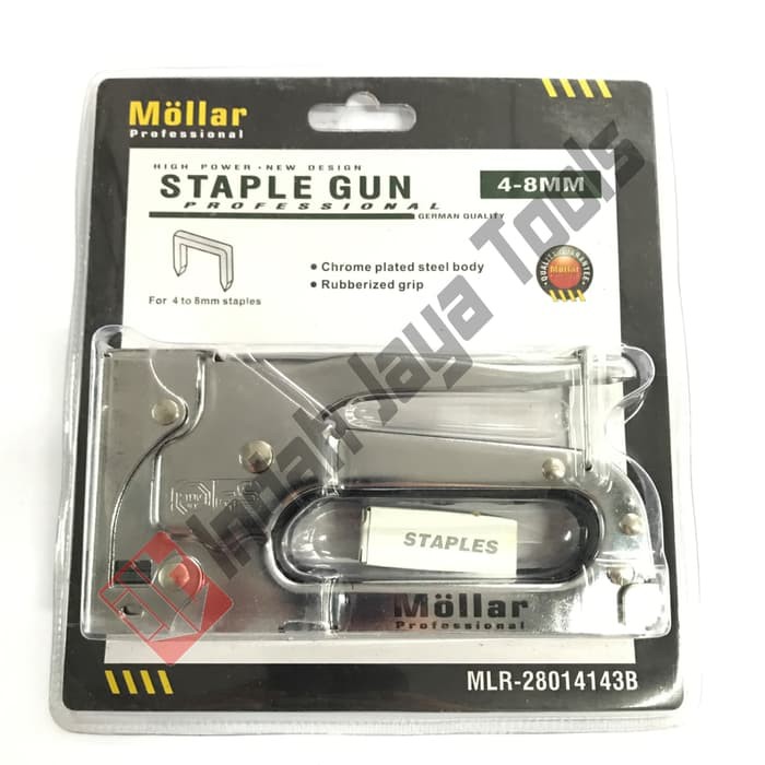 

MOLLAR 4 - 8 mm Staples Gun Tacker - Staple Jok Tembak Hekter