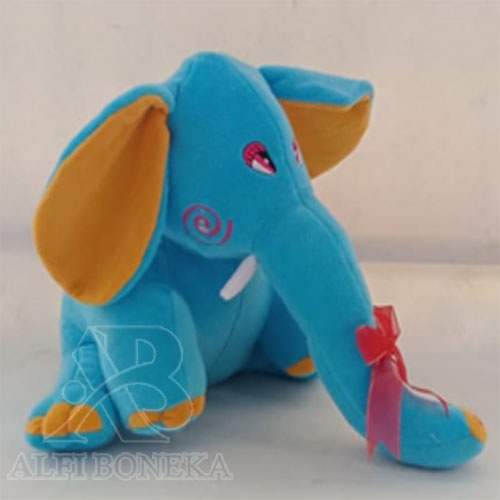 Boneka Gajah Elephant Jumbo Lucu Mainan Anak Imut Murah - Boneka mainan anak perempuan