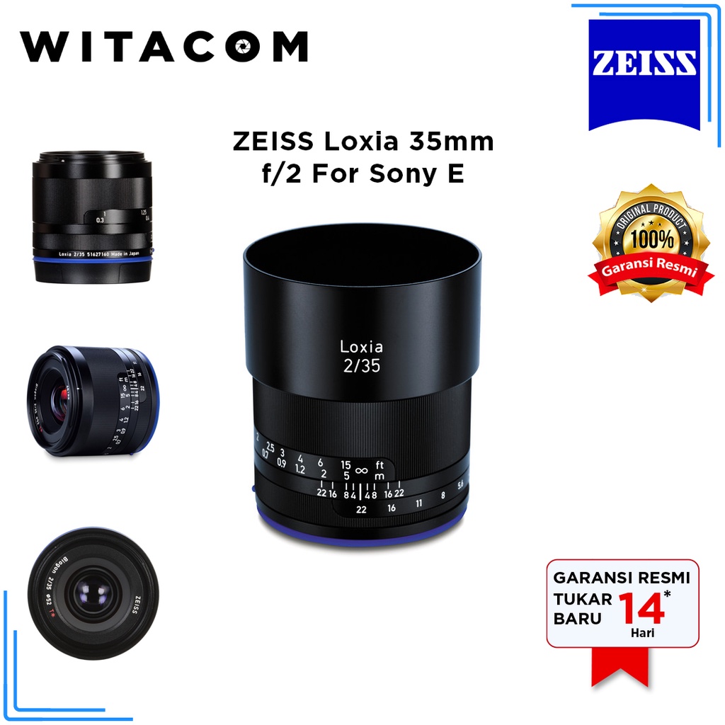 Zeiss Loxia 2/35mm E-Mount (Full Frame) - Sony