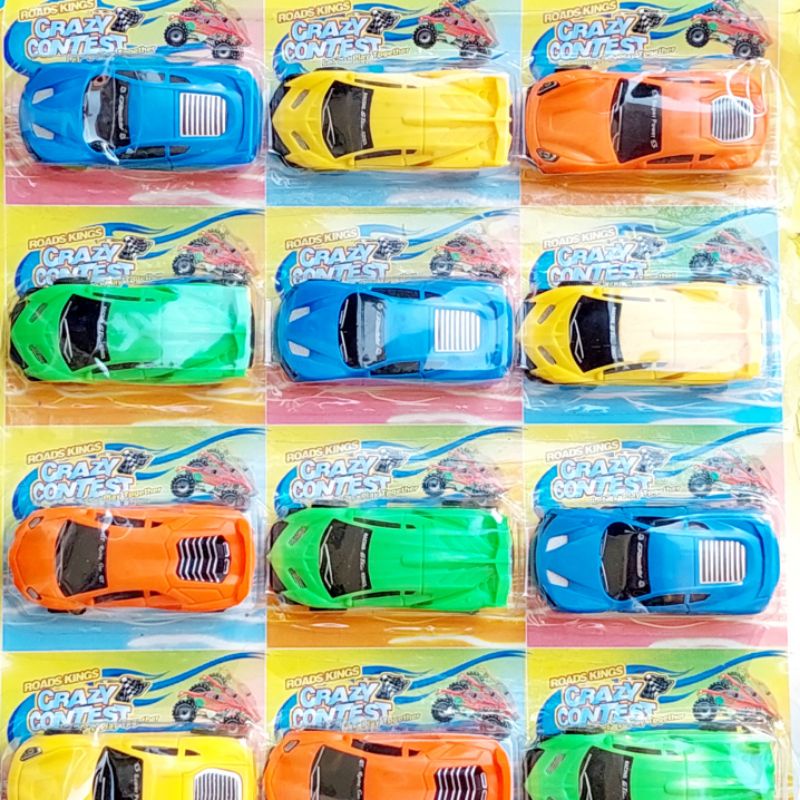 Mainan Anak Balita Mobil Mini Car tanpa batere Racing Mini Car