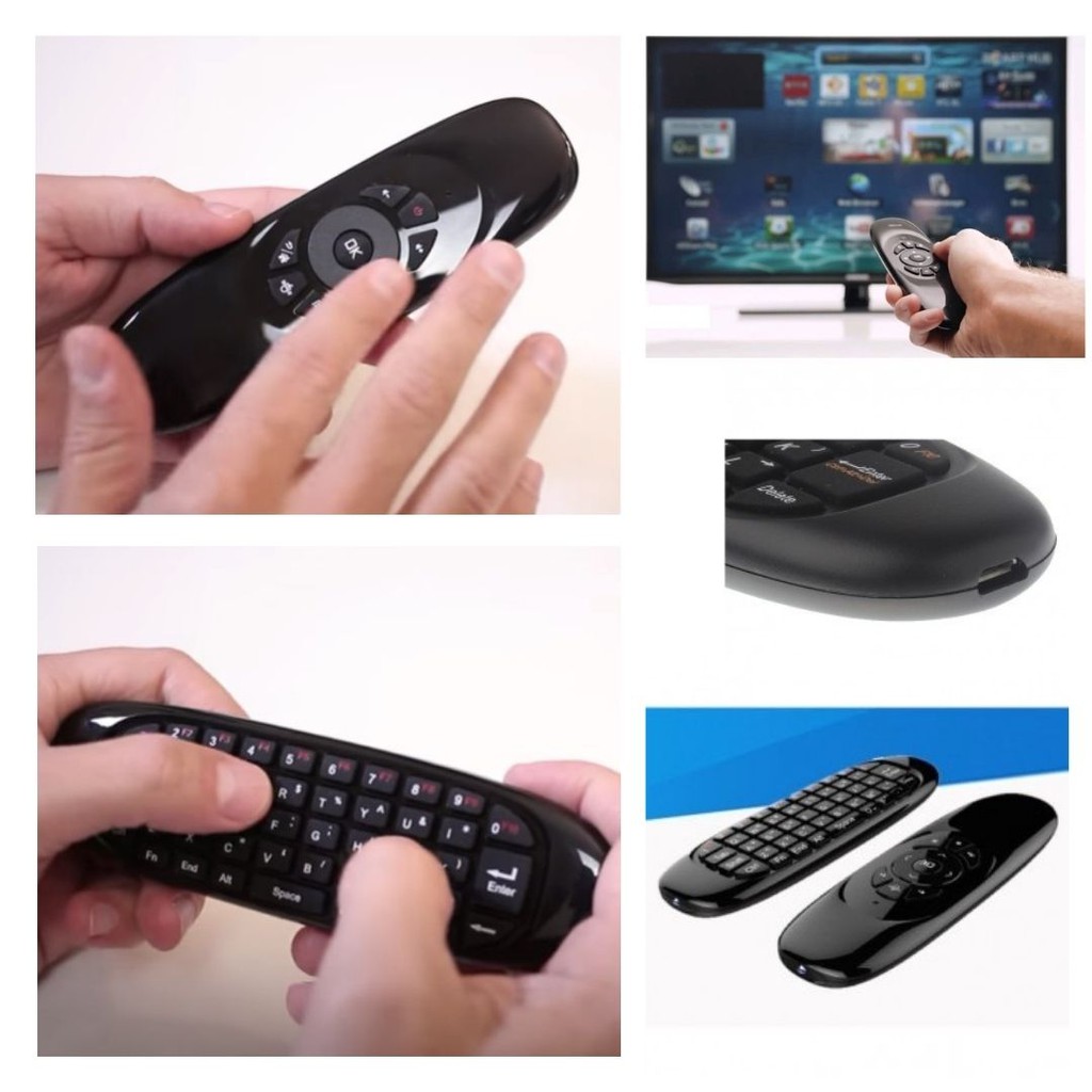 Keyboard Remote TV Box PC Android Air Mouse 2.4GHz 3D Motion 111108