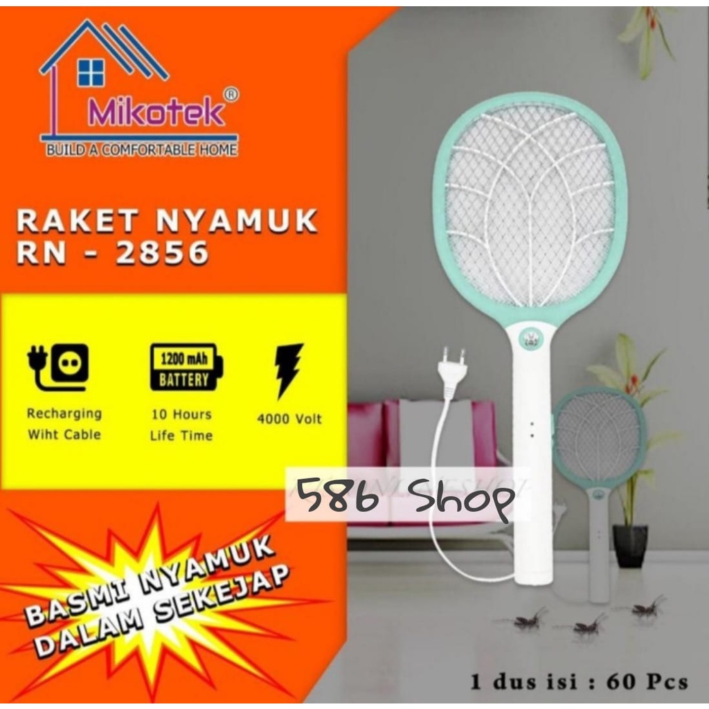 Raket Nyamuk Recharge/Raket Nyamuk Cas/RAKET NYAMUK 2in1 MultiFungsi