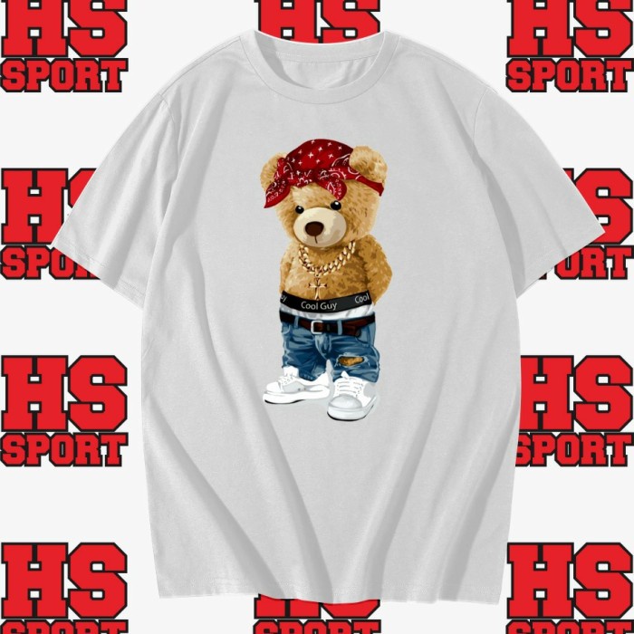 KAOS BEAR - BAJU BERUANG - TSHIRT BEAR - BAJU BEAR GIRL SAD - SEDIH