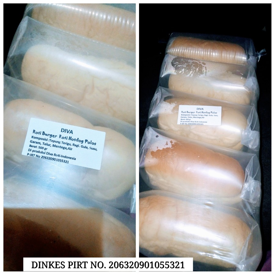 

Roti Hotdog polos - Roti HotBeef - Roti Sosis -10 pcs