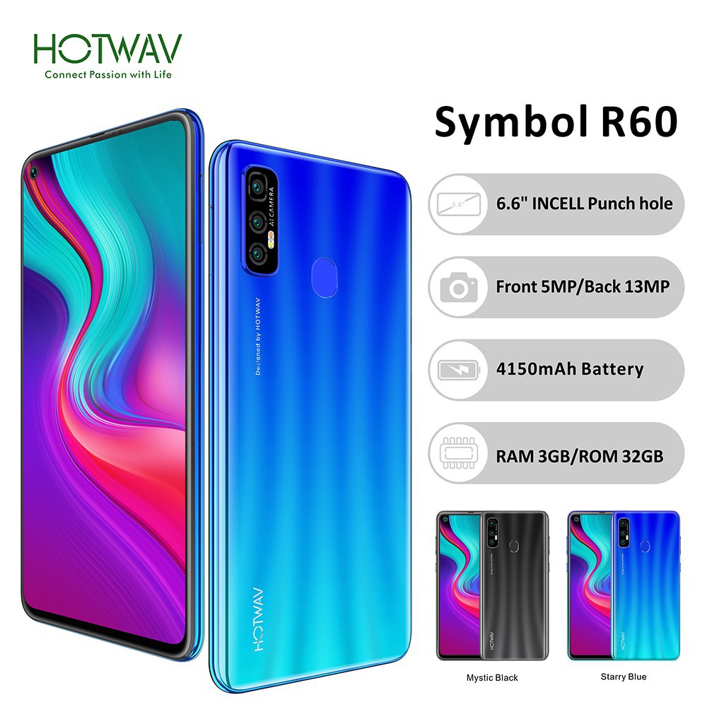 Hotwav R60 3/32 Ram 3GB Internal 32GB Garansi Resmi