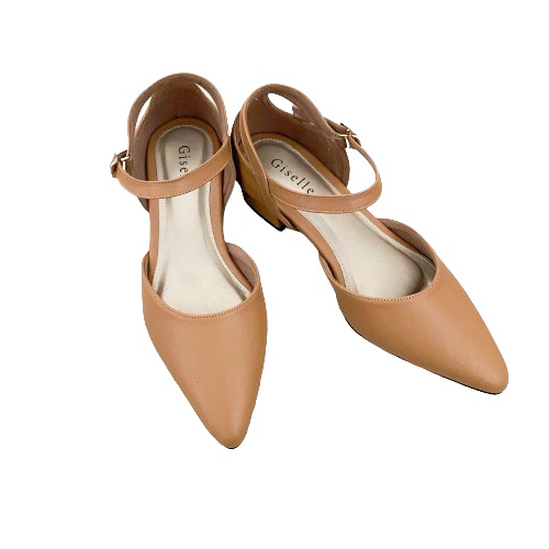 Giselle Colls - Maeve Sandal Heels Wanita 3 cm-Mocha
