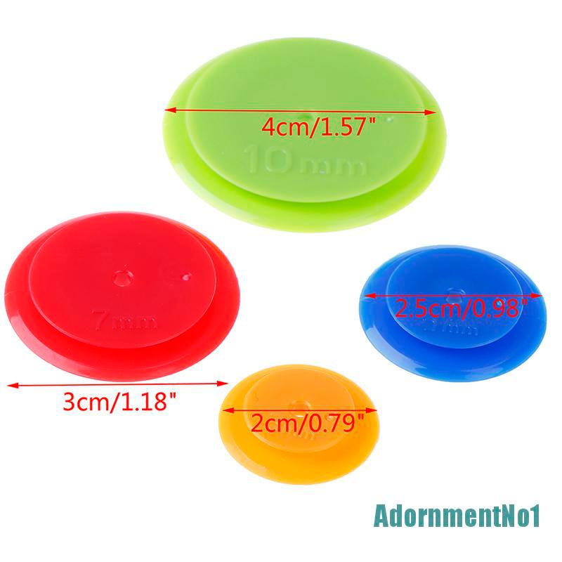 (AdornmentNo1) 4pcs / Set Penggaris Jahit Paralel Untuk Membuat Pola