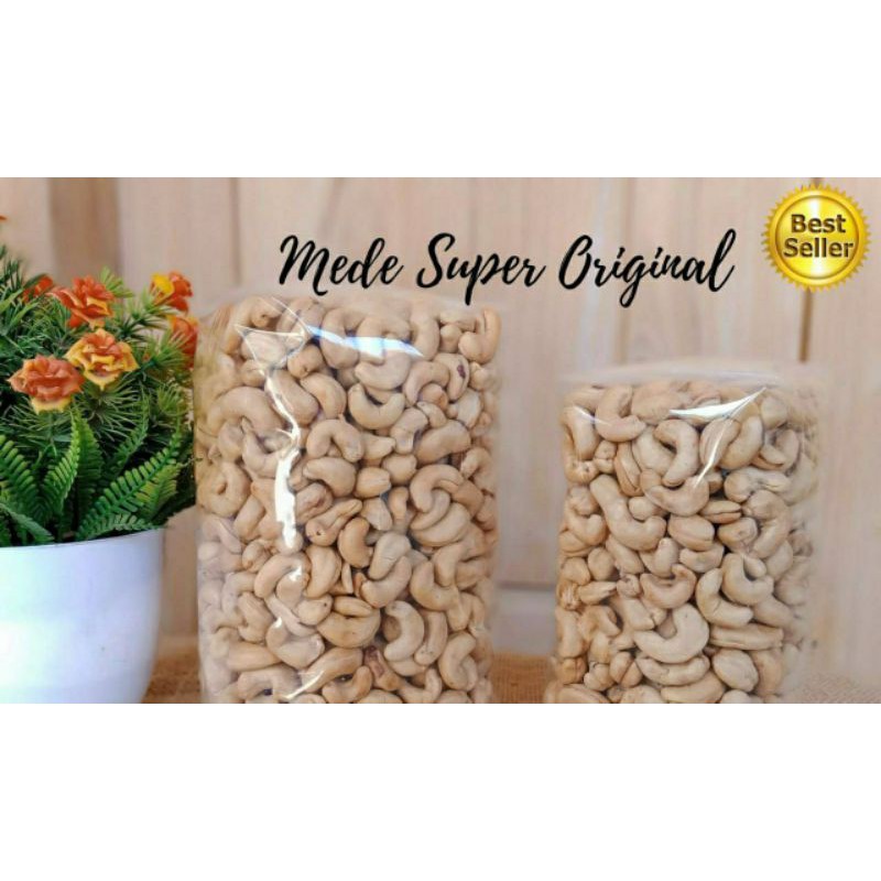 

Kacang Mede/Mete/Mente/Cashew Wonogiri Utuh Super Matang Original 1kg