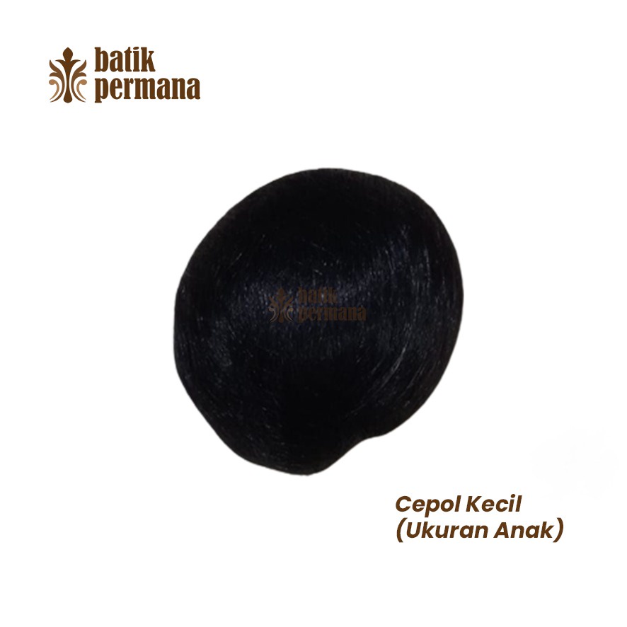 Sanggul cepol anak ukuran kecil