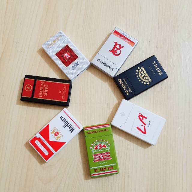 Dupon Rokok Korek Api Bara Matches Unik Desain Rokok